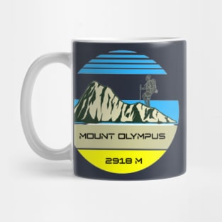 Mount Olympus, 2918m ,Climber Mug